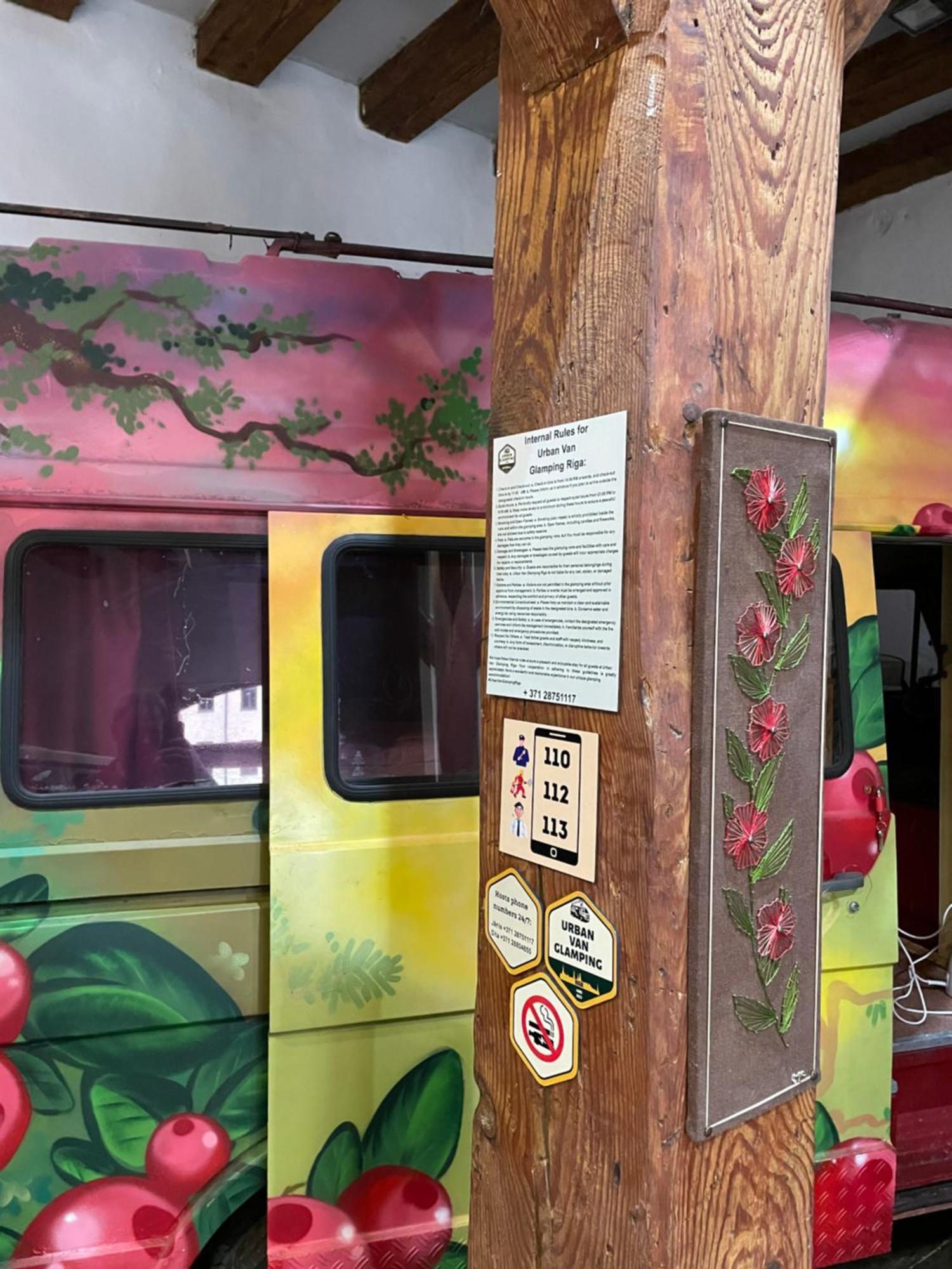 Urban Van Glamping Riga Eksteriør bilde